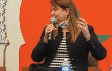 L'ecrivaine Mina Mansour