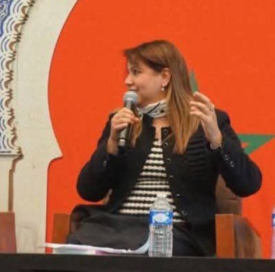 L'ecrivaine Mina Mansour